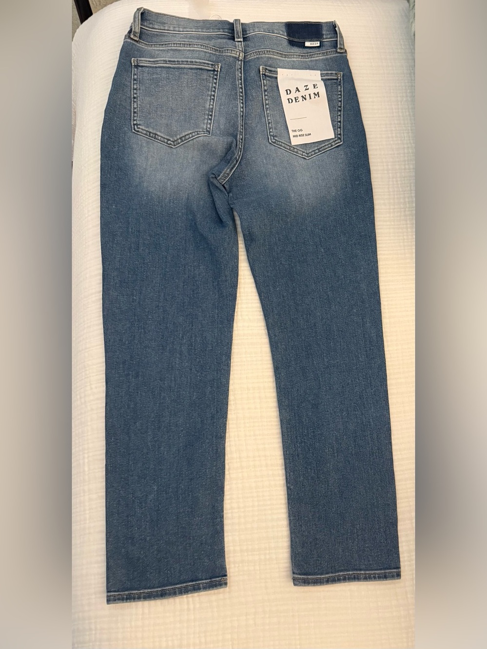 DAZE The OG Mid Rise Slim, size 28 - Picture 2 of 4